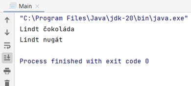 Programmausgabe mit dem Entwurfsmuster Abstract Factory