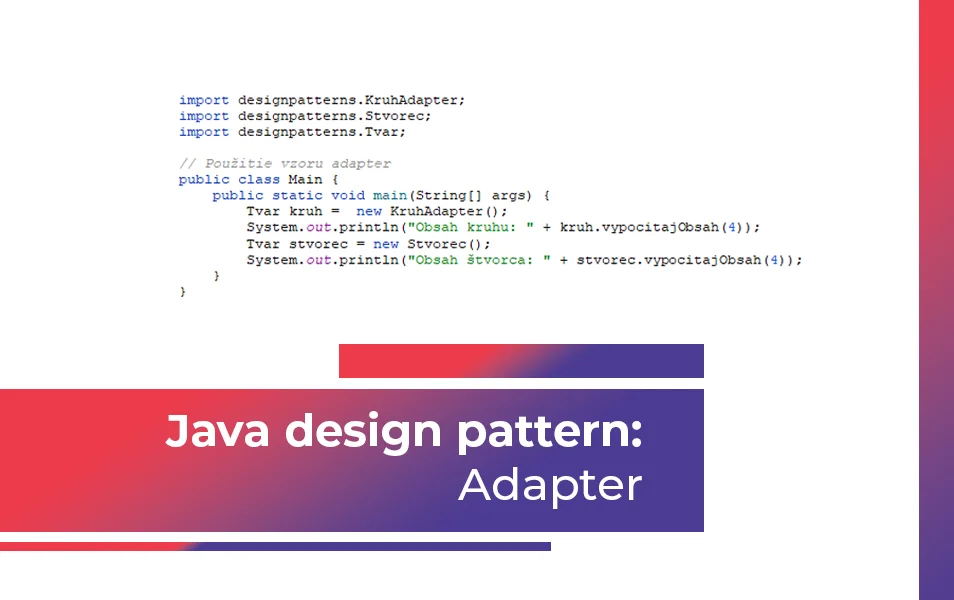 Java design pattern Adapter