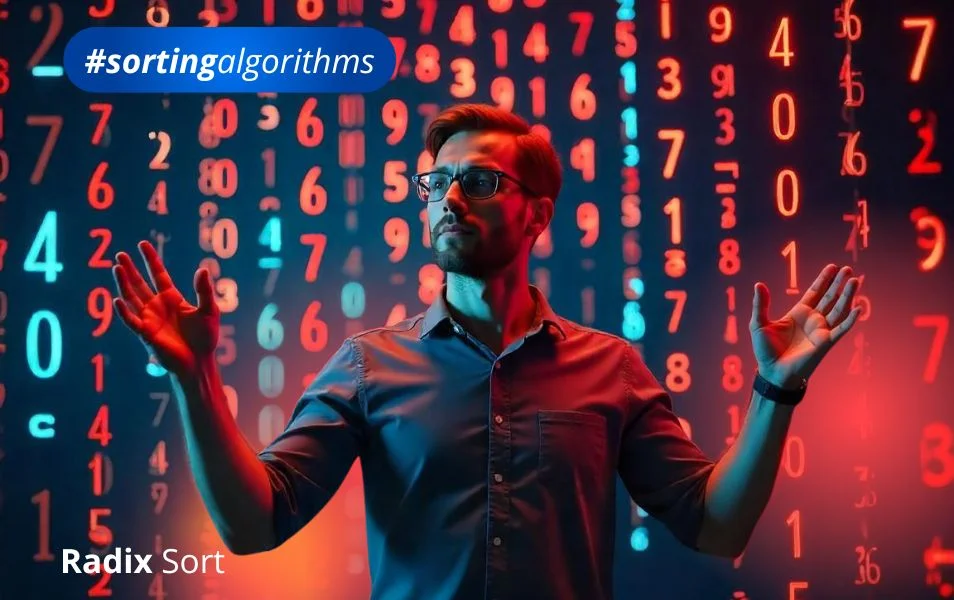 Radix Sort – implementácia, Java kód - výstup z príkladu