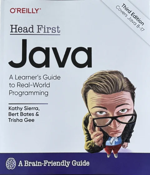 Kniha Head First Java 3rd edition