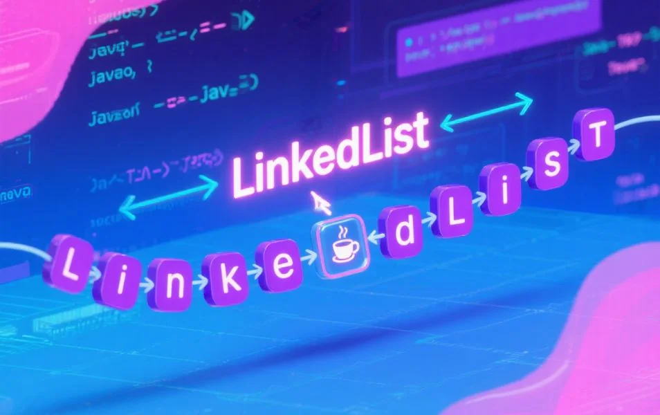 LinkedList (zoznam): Dátová štruktúra v Jave