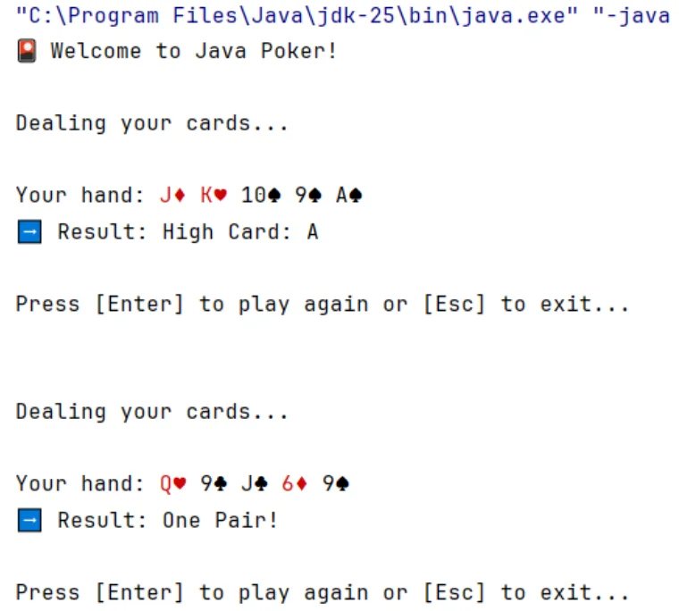 java polymorfizmus výstup príkladu
