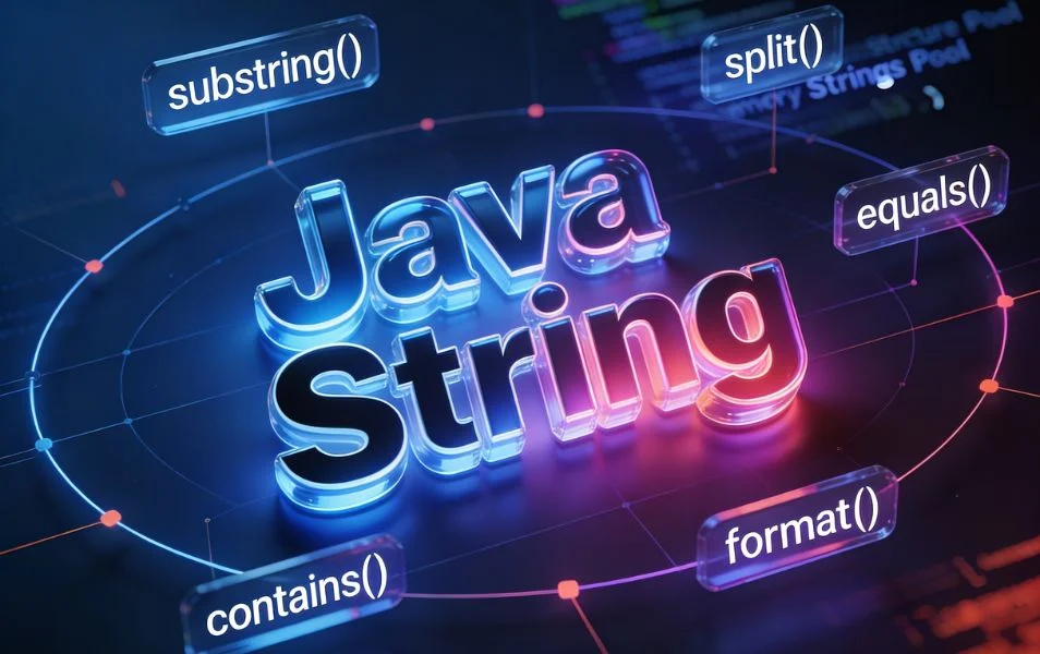 Java String metódy substring, split, equals, contains a format v praktickom tutoriáli