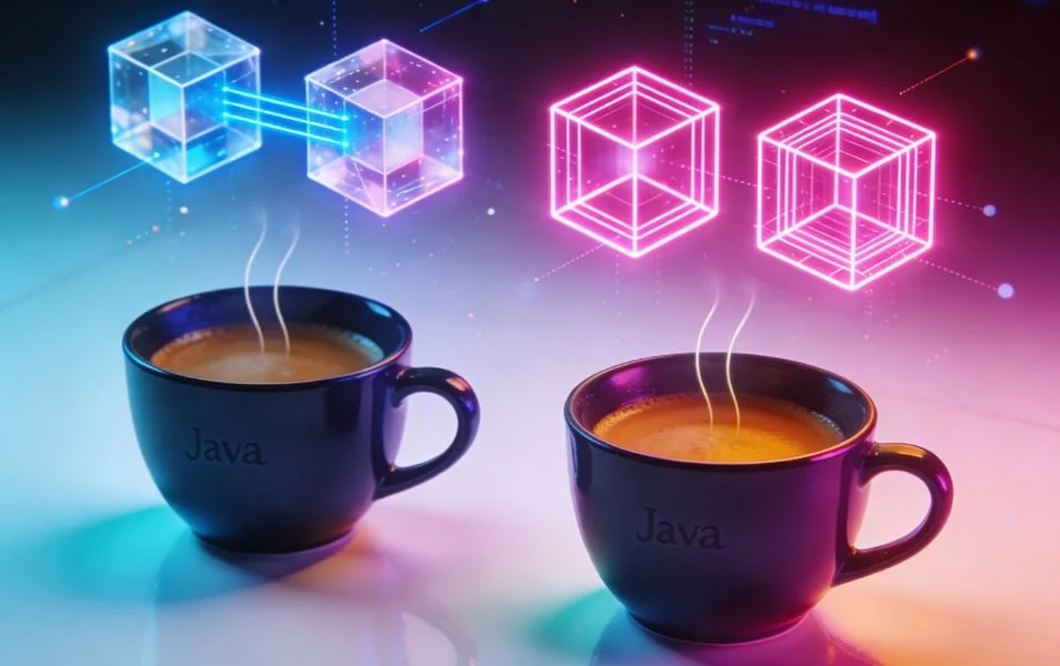 Ilustrácia rozdielu medzi shallow copy a deep copy pri klonovaní objektov v Jave