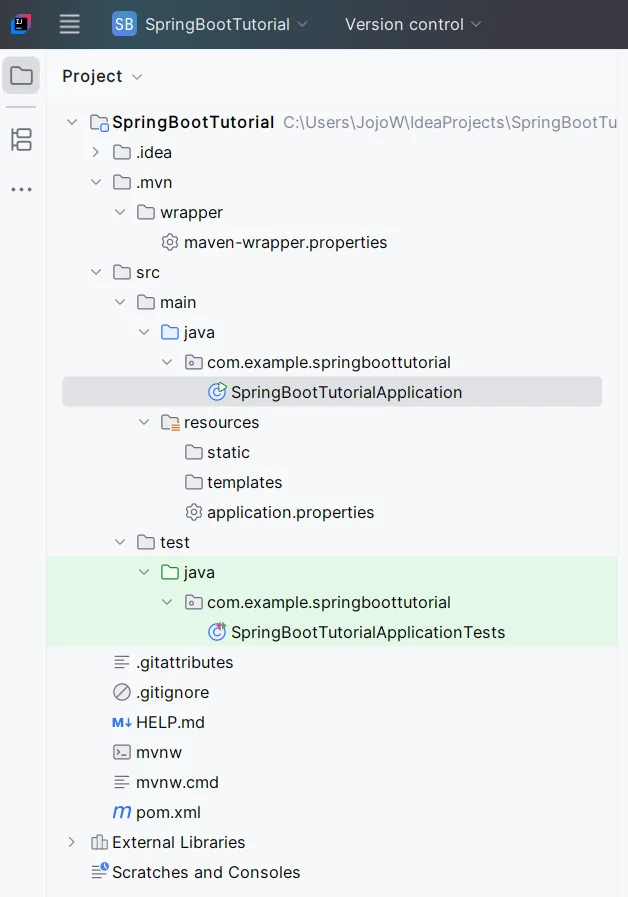 Jednoduchá verzia stránky Spring Boot aplikácie bez štýlovania