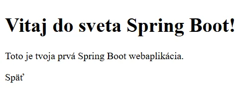 Štruktúra Spring Boot projektu v IntelliJ IDEA